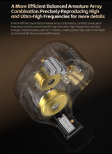 Load image into Gallery viewer, [🎶SG] KZ ZA12 - 2DD + 4BA Hybrid IEMs
