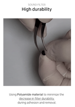 Load image into Gallery viewer, [🎶SG] DIVINUS SOUND FILTER OVAL Easy Attachment, Sound Tuning And Preventing Foreign Substances Entering
