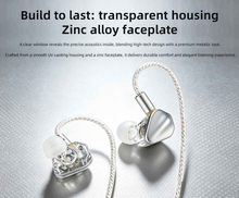 Load image into Gallery viewer, [🎶SG] KEFINE LORIC - PU + Titanium Diaphragm In-ear Monitor Earphones

