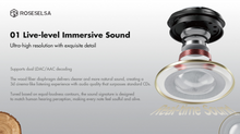 Load image into Gallery viewer, [🎶SG] ROSESELSA CAMBRIAN - Active Noise Cancelling Over Ear Wireless Headphone
