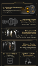 Load image into Gallery viewer, [🎶SG] MOONDROP x WUTHERING WAVES U.C.T.S - Ear-clip Wireless Headphone (OWS)
