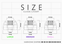 Load image into Gallery viewer, [🎶SG] TANGZU HARMONIC EMPIRE SONIC EARTIPS - IEM Silicone Eartips
