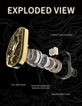 Load image into Gallery viewer, [🎶SG] TANGZU LI ZHI - Flagship Diamond Diaphragm Single Dynamic Driver IEMs
