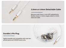 Load image into Gallery viewer, [🎶SG] HIDIZS MK12 Turris 12mm 91% Pure Magnesium Diaphragm HiFi In-ear Monitors
