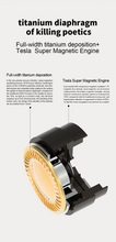 Load image into Gallery viewer, [🎶SG] EARACOUSTIC AUDIO VSA-MAX - VoidSilver Stalker Full-Width Titanium Diaphragm - Tesla Moving Coil
