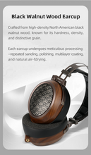 Load image into Gallery viewer, [🎶SG] SENDY AUDIO EGRET - 98*84mm Planar Magnetic Driver Wired Wooden Headphone
