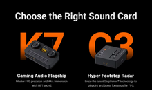 Load image into Gallery viewer, [🎶SG] Fosi Audio C3 - Gaming Sound Card DAC and Headphone Amplifier
