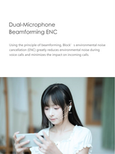 Load image into Gallery viewer, [🎶SG] MOONDROP BLOCK True Wireless Bluetooth 5.4 Flathead Earbuds

