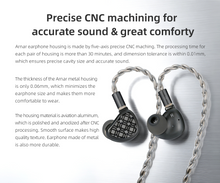 Load image into Gallery viewer, [🎶SG] KEFINE ARNAR - 1 BA + 1 Planar Driver In-ear Monitors
