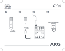 Load image into Gallery viewer, [🎶SG] AKG C104 - Large Diaphragm Cardioid Condenser Microphone
