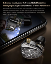 Load image into Gallery viewer, [🎶SG] KZ ZA12 - 2DD + 4BA Hybrid IEMs
