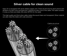 Load image into Gallery viewer, [🎶SG] KEFINE KLEAN SV - 10mm DLC Diaphragm Driver Earphone
