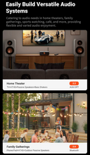 Load image into Gallery viewer, [🎶SG] FOSI AUDIO HT4S Bluetooth Amplifier For Outdoor Speakers, 4 Channel Power Amp For Bass Shaker With Remote Control
