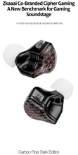 Load image into Gallery viewer, [🎶SG] EARACOUSTIC AUDIO x ZKAAAI CIPHER GAMING - High-performance E-sports Edition
