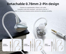 Load image into Gallery viewer, [🎶SG] KEFINE LORIC - PU + Titanium Diaphragm In-ear Monitor Earphones
