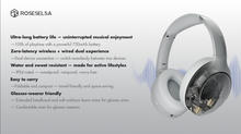 Load image into Gallery viewer, [🎶SG] ROSESELSA CAMBRIAN - Active Noise Cancelling Over Ear Wireless Headphone
