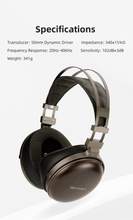Load image into Gallery viewer, [🎶SG] SIVGA PENG 50mm Dynamic Driver Closed-Back Wood Headphone
