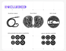 Load image into Gallery viewer, [🎶SG] TANGZU HARMONIC EMPIRE (HE) XIAOQIAO (Xiao Qiao) Semi-open Single Dynamic In-ear Monitors
