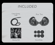 Load image into Gallery viewer, [🎶SG] TANGZU HARMONIC EMPIRE (HE) XUE TAO (XueTao) - 10mm Single Dynamic Driver Glass Diaphragm Unit Gaming IEM
