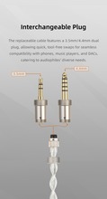 Load image into Gallery viewer, [🎶SG] SIVGA QUE UTG Flat Glass Diaphragm Dynamic Driver IEMs
