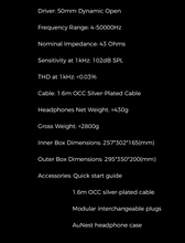 Load image into Gallery viewer, [🎶SG] AUNE AR9000 - Flagship Open-Back Headphones
