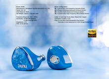 Load image into Gallery viewer, [🎶SG] DUNU DN142 - 1 DD + 4 BA + 2 Planar Tribrid Drivers IEMs
