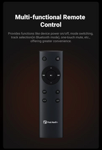 Load image into Gallery viewer, [🎶SG] FOSI AUDIO HT4S Bluetooth Amplifier For Outdoor Speakers, 4 Channel Power Amp For Bass Shaker With Remote Control
