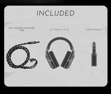 Load image into Gallery viewer, [🎶SG] TANGZU OX DEMON KING - Open-back Planar Magnetic Headphones
