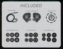 Load image into Gallery viewer, [🎶SG] TANGZU FUDU VERSE II (DUFU) - 1DD + 2BA In-ear Monitors
