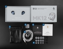 Load image into Gallery viewer, [🎶SG] HIDIZS MK12 Turris 12mm 91% Pure Magnesium Diaphragm HiFi In-ear Monitors
