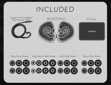 Load image into Gallery viewer, [🎶SG] TANGZU THE KING WUKONG 1DD + 6BA + 4EST In-Ear Monitors
