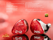 Load image into Gallery viewer, [🎶SG] DUNU DN242 - 2 DD + 4 BA + 2 Micro Planar Drivers IEMs
