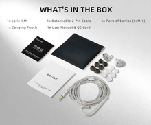 Load image into Gallery viewer, [🎶SG] KEFINE LORIC - PU + Titanium Diaphragm In-ear Monitor Earphones

