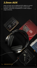 Load image into Gallery viewer, [🎶SG] MOONDROP GRAVITY GM-01 PRO - 50mm Dynamic Driver Professional Gaming Over-ear Headphone
