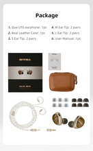Load image into Gallery viewer, [🎶SG] SIVGA QUE UTG Flat Glass Diaphragm Dynamic Driver IEMs
