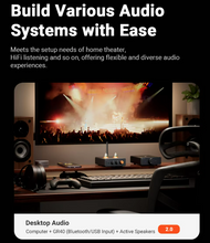 Load image into Gallery viewer, [🎶SG] FOSI AUDIO GR40 Tube DAC Preamp With Bluetooth And Tone Control
