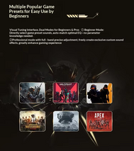 Load image into Gallery viewer, [🎶SG] EPZ GM55 - HiFi Tactical Gaming Headset With Interactive APP Tuning
