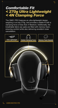 Load image into Gallery viewer, [🎶SG] MOONDROP GRAVITY GM-01 PRO - 50mm Dynamic Driver Professional Gaming Over-ear Headphone
