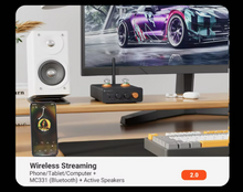 Load image into Gallery viewer, [🎶SG] FOSI AUDIO GR40 Tube DAC Preamp With Bluetooth And Tone Control
