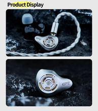 Load image into Gallery viewer, [🎶SG] EPZ P50 1 DD + 2 BA + 2 Planar Hybrid IEM With L-shaped 3.5/4.4 Interchangeable Plug
