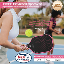 Load image into Gallery viewer, [🎶SG] JOYSENT ARCUS S1 - T300 Carbon Fiber Pickleball 14mm Paddle
