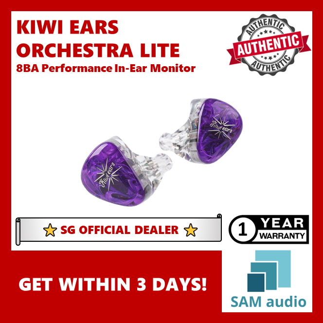 🎶SG] KIWI EARS ORCHESTRA LITE 8BA Performance In-Ear Monitor