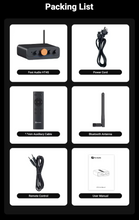 Load image into Gallery viewer, [🎶SG] FOSI AUDIO HT4S Bluetooth Amplifier For Outdoor Speakers, 4 Channel Power Amp For Bass Shaker With Remote Control
