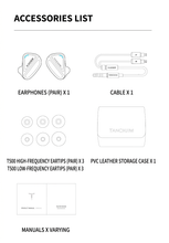 Load image into Gallery viewer, [🎶SG] TANCHJIM KAISER - 1DD + 4BA Hybrid Driver In-Ear Monitors
