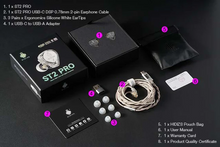Load image into Gallery viewer, [🎶SG] HIDIZS ST2 PRO Nebula 2-in-1 High-Performance DAC &amp; USB-C HiFi Digital In-ear Earphones
