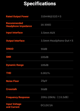 Load image into Gallery viewer, [🎶SG] FOSI AUDIO PH05 5-Channel Headphone Splitter Amplifier
