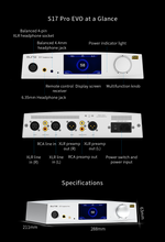 Load image into Gallery viewer, [🎶SG] AUNE S17 PRO EVO Headphone Amplifier
