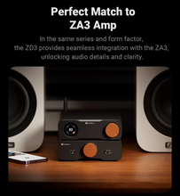 Load image into Gallery viewer, [🎶SG] FOSI AUDIO ZD3 Bluetooth Desktop DAC Preamp ARC Input, ES9039Q2M Fully Balanced Digital for Home Stereo Amplifier with Remote
