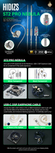 Load image into Gallery viewer, [🎶SG] HIDIZS ST2 PRO Nebula 2-in-1 High-Performance DAC &amp; USB-C HiFi Digital In-ear Earphones
