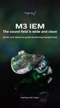 Load image into Gallery viewer, [🎶SG] TIPSY M3 - 1DD + 2BA Hybrid In-ear Monitors
